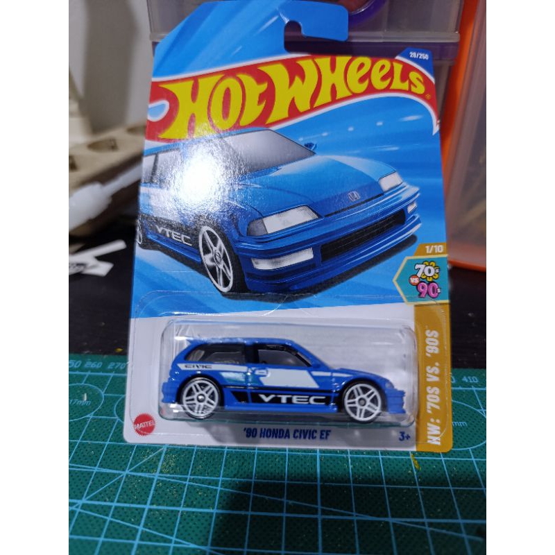 hot wheels 90 honda civic ef