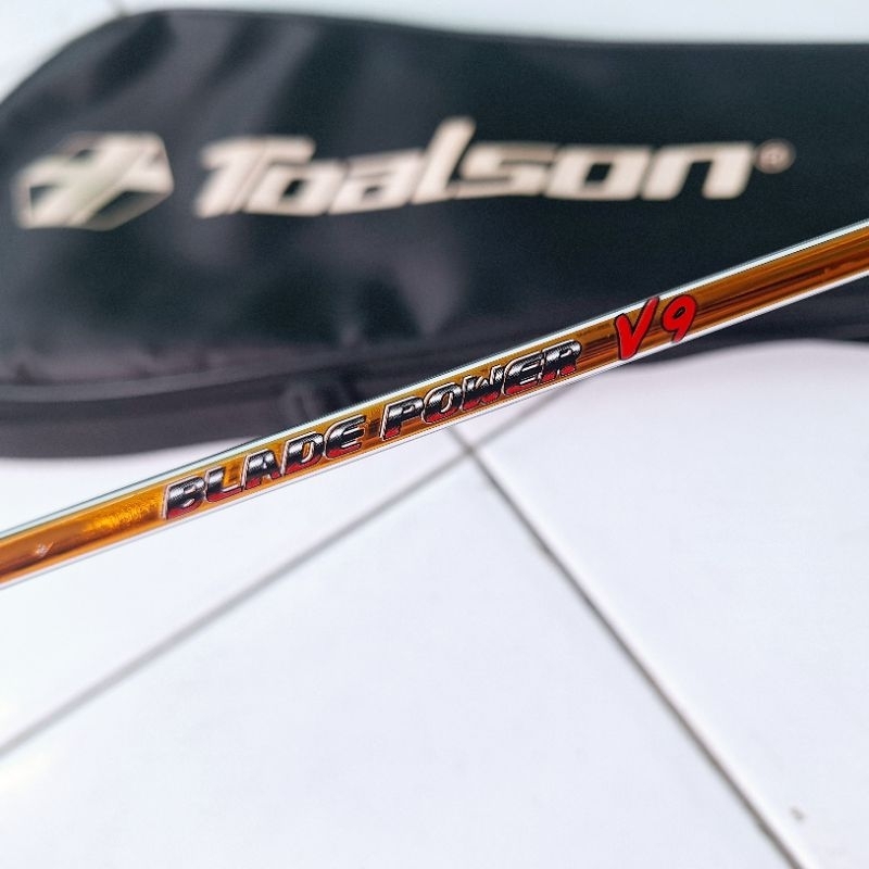 Raket Badminton Toalson Camblade Blade Power V9 Original Japan 4u Super Duper Langka