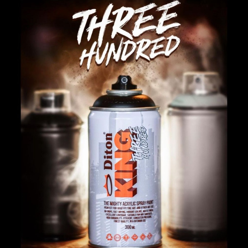 

KODE P23J Diton King Acrylic Spray Paint 3 ML Cat Semprot Graffiti Diton King 3 ml