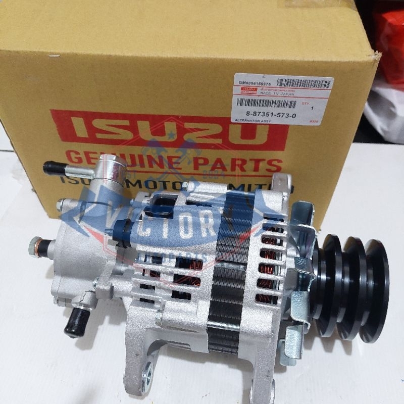 DINAMO ALTERNATOR ASSY DINAMO AMPERE DINAMO JALAN ISUZU ELF MACAN NMR71