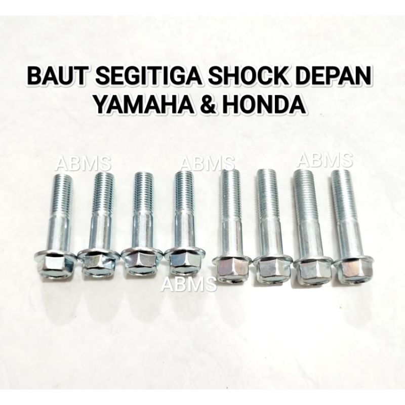 BAUT SEGITIGA SHOCK DEPAN BEBEK METIC BAUT SHOCK DEPAN BEAT VARIO SCOOPY PCX ADV SUPRA BLADE REVO BA