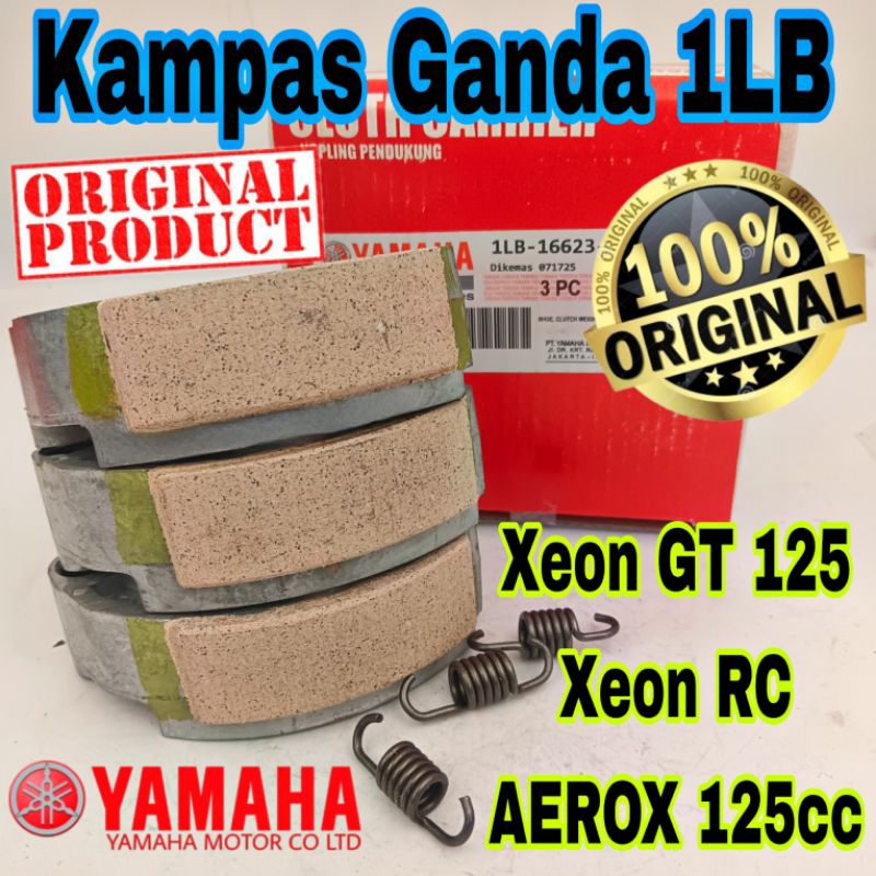 1LB Kampas ganda Yamaha original xeon GT 125 Xeon RC Xeon New AEROX 125 cc kode Part 1LB