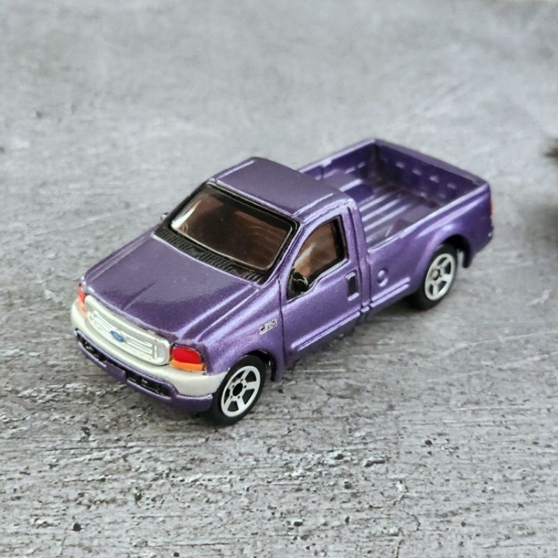 Diecast Realtoy Ford F-SERIES Single Cabin Purple Ungu Loose