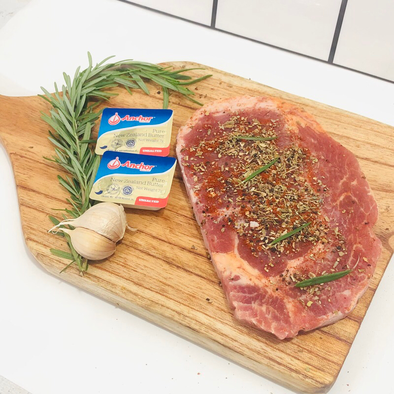 

WB Rib eye ready to cook 200gr australian grade A Halal / Steak siap masak full seasoning