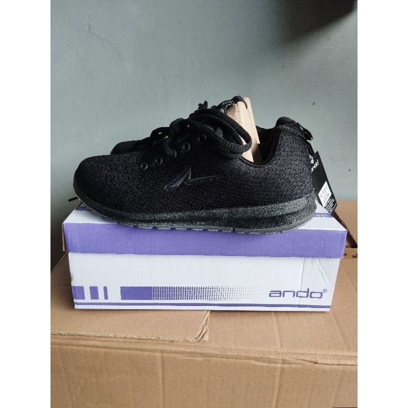 sepatu sekolah ando tali original pria wanita