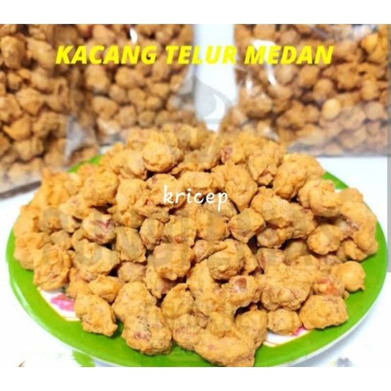 

kacang telur medan renyah 250gr