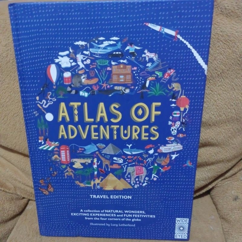 Wide Eyed Atlas Of Adventures Travel Edition ● BIG BAD WOLF BOOKS / buku BBW
