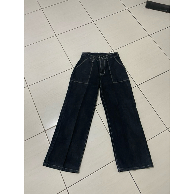 ( Preloved ) Celana Jeans Kulot