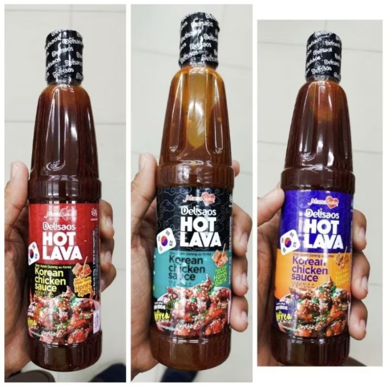 

320gr Mama Suka Delisaos Hot Lava Saus Ayam Goreng ala Korea