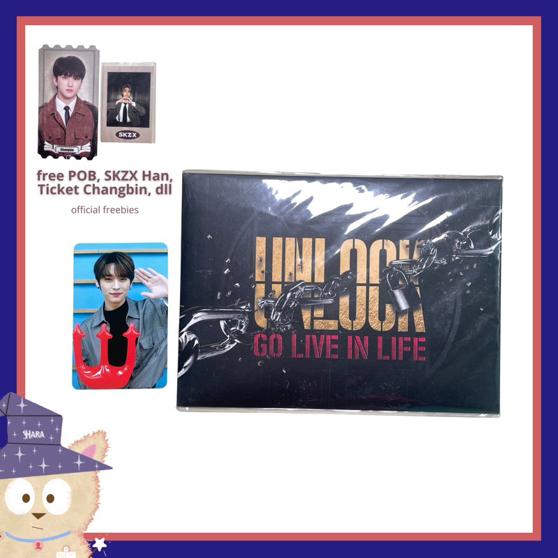 OFFICIAL  Photocard PC stray kids skz AR Ticket Lee Know unlock go live