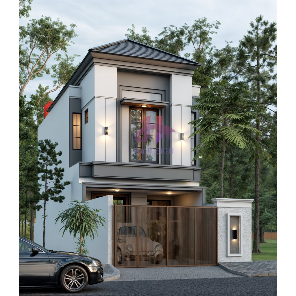 JASA DESAIN RUMAH KLASIK MODERN L5.3M