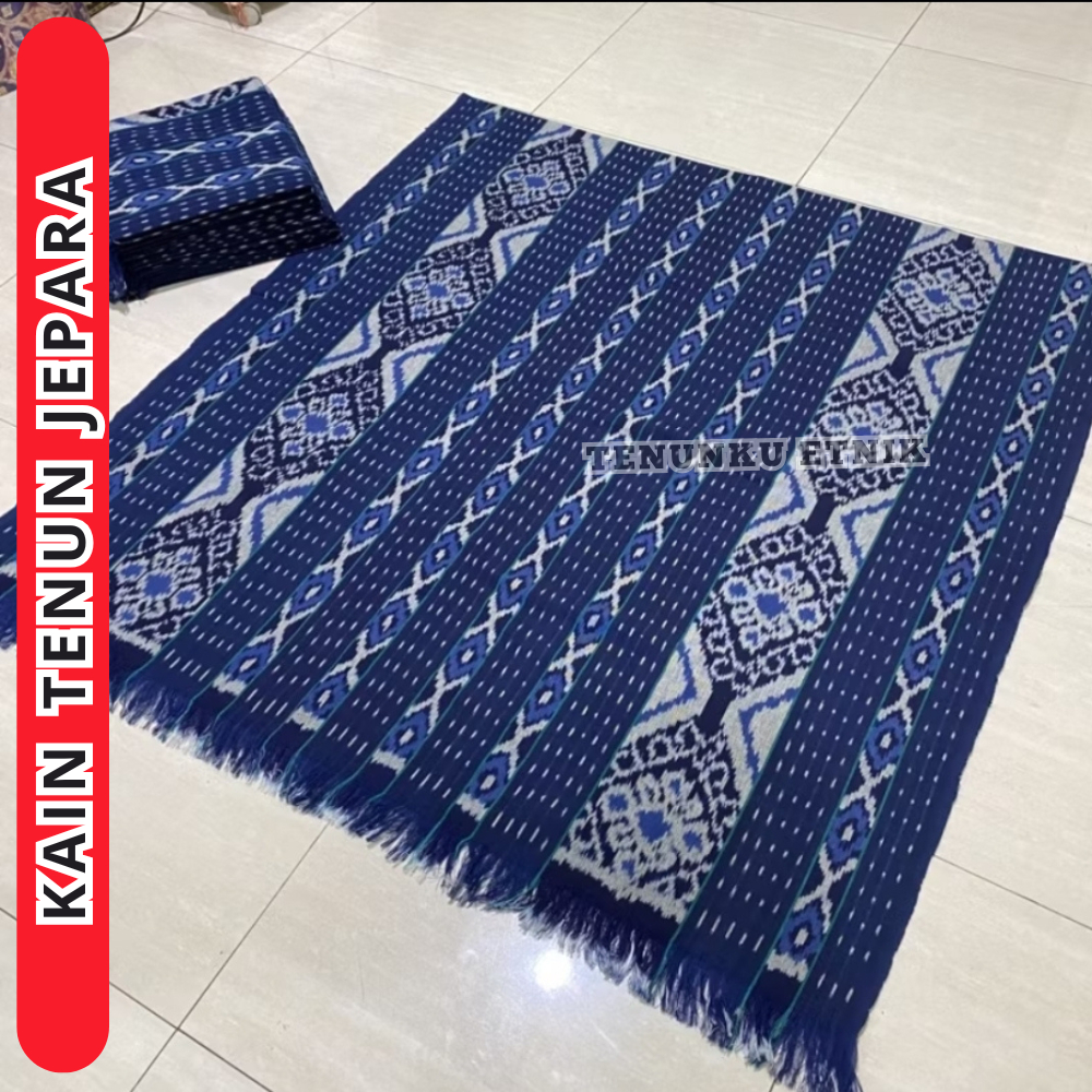 Etnik Kain Tenun Blanket Troso Jepara Premium
