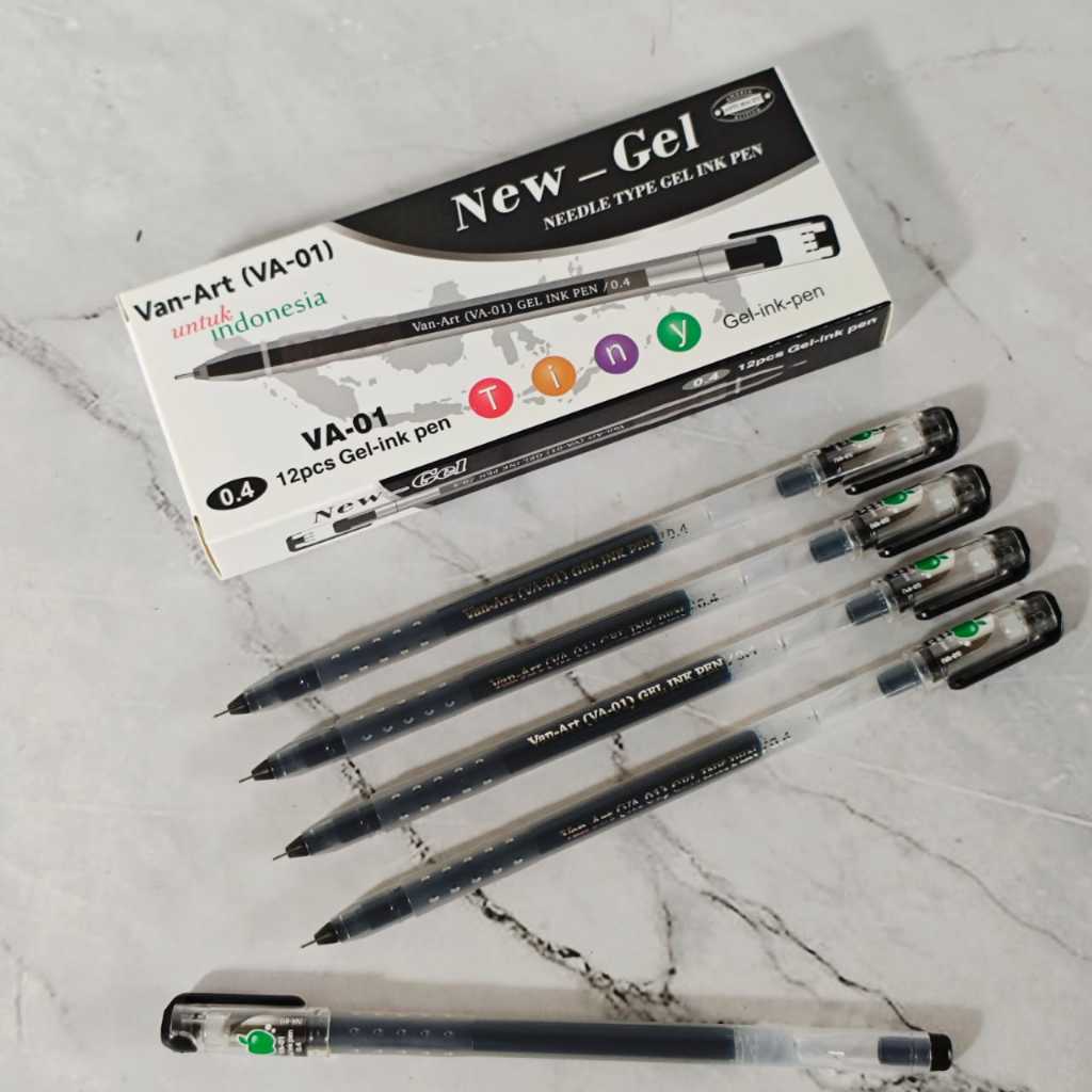 

Azka ECER ( SATUAN ) New Gel Pulpen Gel Pen Zuixua / Van-Art 0.4 mm