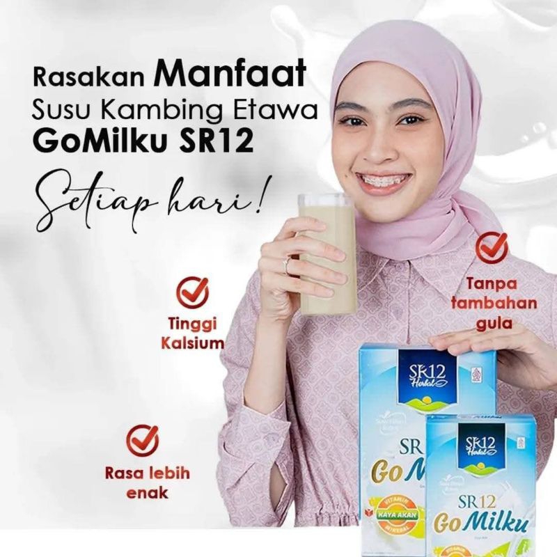 

Susu GoMilku SR12 susu kambing etawa