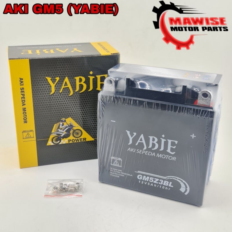 AKI GM5 (YABIE) - AKI  GM5Z-3BL MERK YABIE