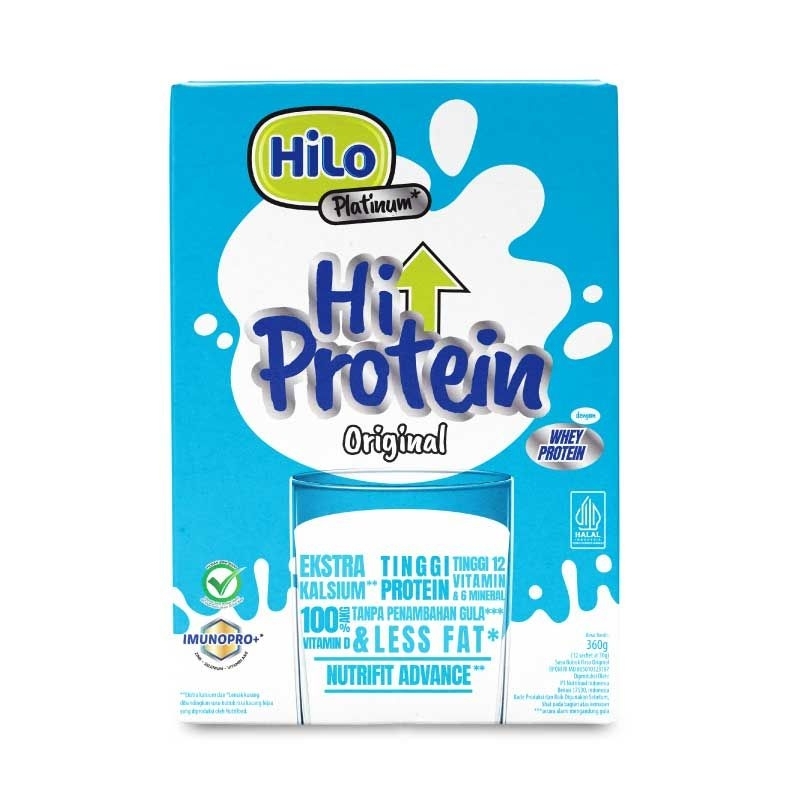 

PROMO HiLo Platinum Original 360g (12 Sachet)