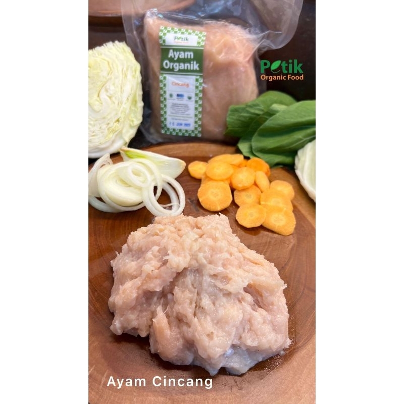 

Ayam Cincang Organik 500gr