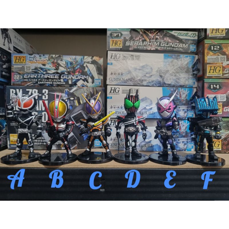 Action Figure Kamen Rider Zio Kamen Rider Faiz Kamen Rider Decade cocok untuk pajangan dashboard Mob