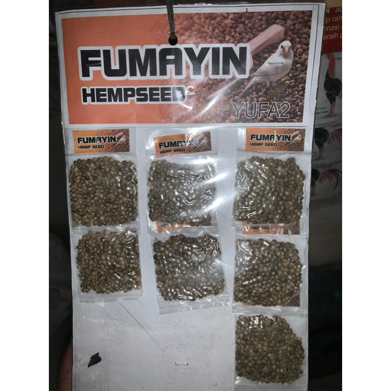 FumayinHempseed Makanan Penambah Birahi Burung