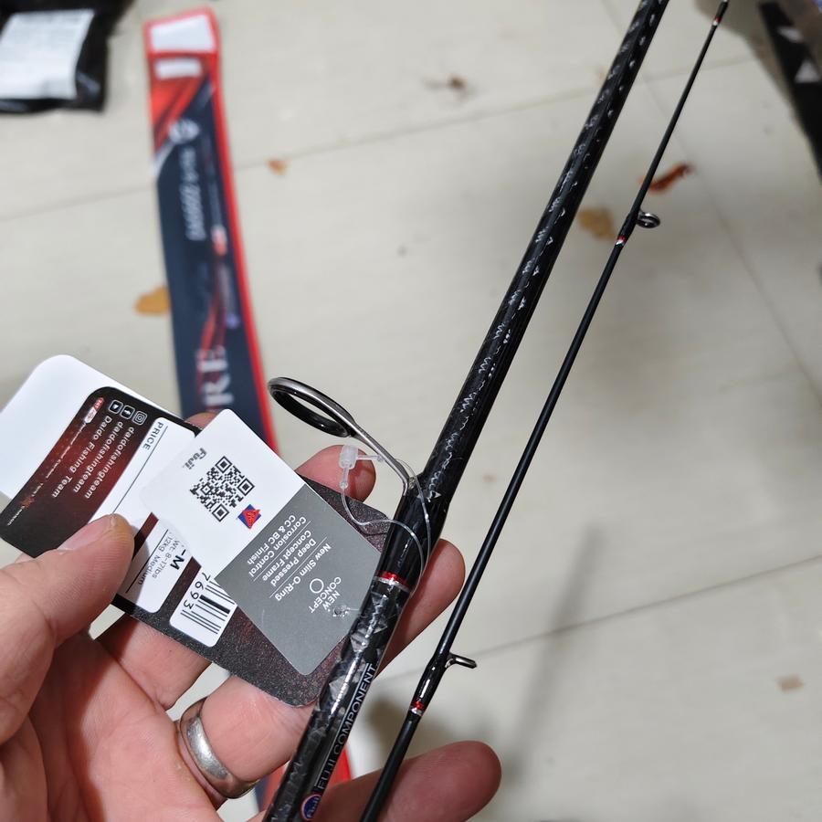 Alat Pancing Kuat Joran Daido Allure 180 Joran Carbon Solid Gagang Busa Full - 180cm, 7 15lb