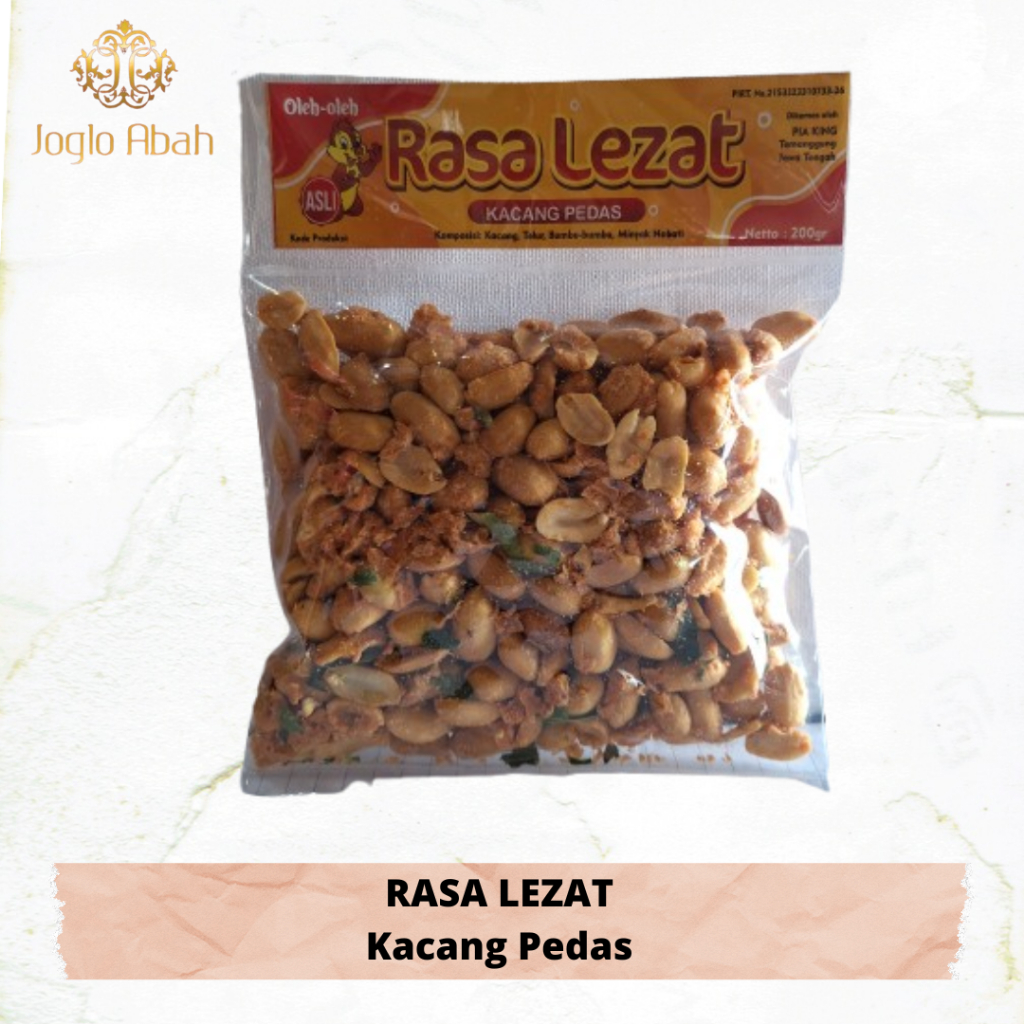 

Rasa Lezat - Kacang Pedas Daun Jeruk
