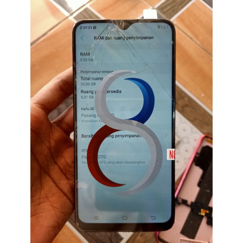MESIN HP VIVO Y91C 2/32 NORMAL TESTED