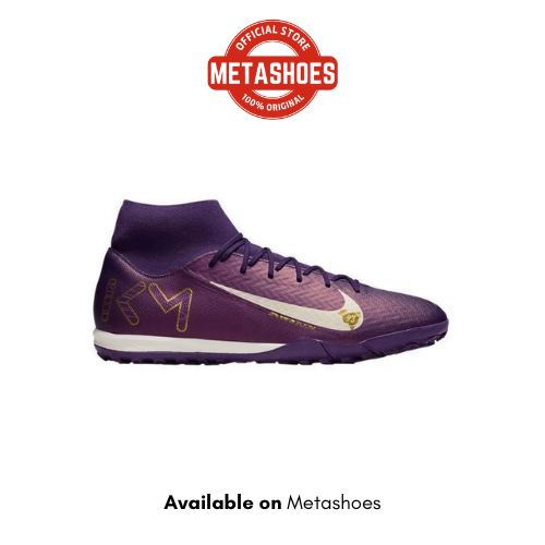 Sepatu Soccer Mercurial Superfly 10 Academy Men's Soccer Shoes - Purple Original