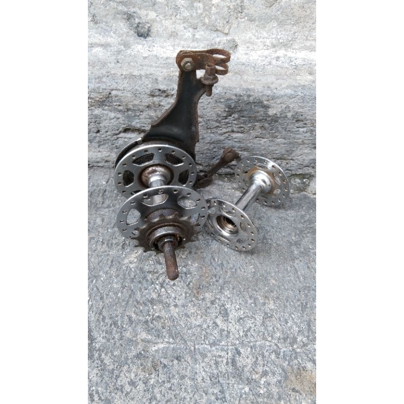 hub sepeda jadul lawas vintage Shimano Japan