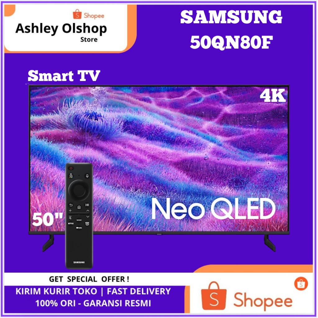 SAMSUNG 50QN80FAKXXD Neo Qled 4K SAMSUNG 50 Inch Neo QLED 4K 50QN80F SAMSUNG QA50QN80F