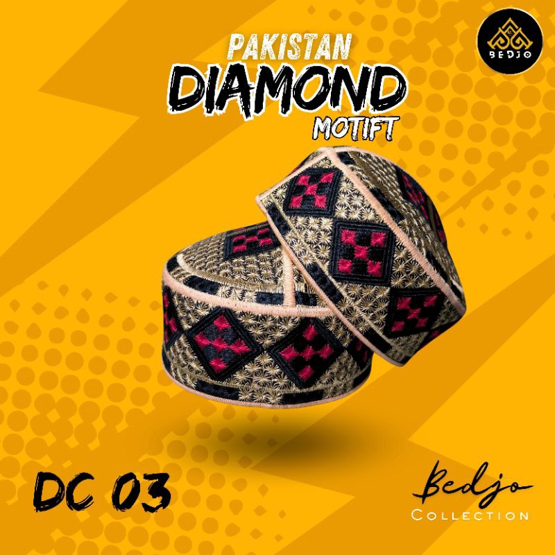 peci pakistan motif diamond