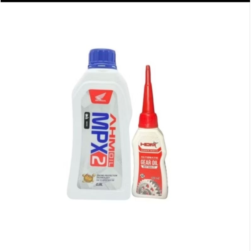 Oli Mpx 2 + Gardan Hdm 120ml Oli Mesin Motor Matic Vario Beat 800ml Oli Mpx2