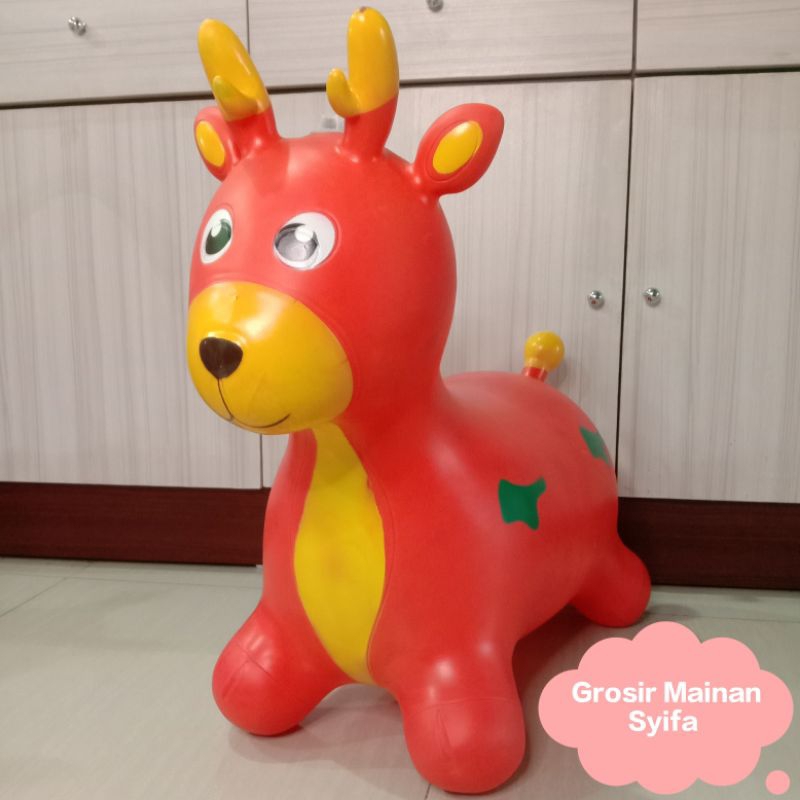 Mainan Kuda Karet / Kuda Jumping / Mainan Kudaan Anak