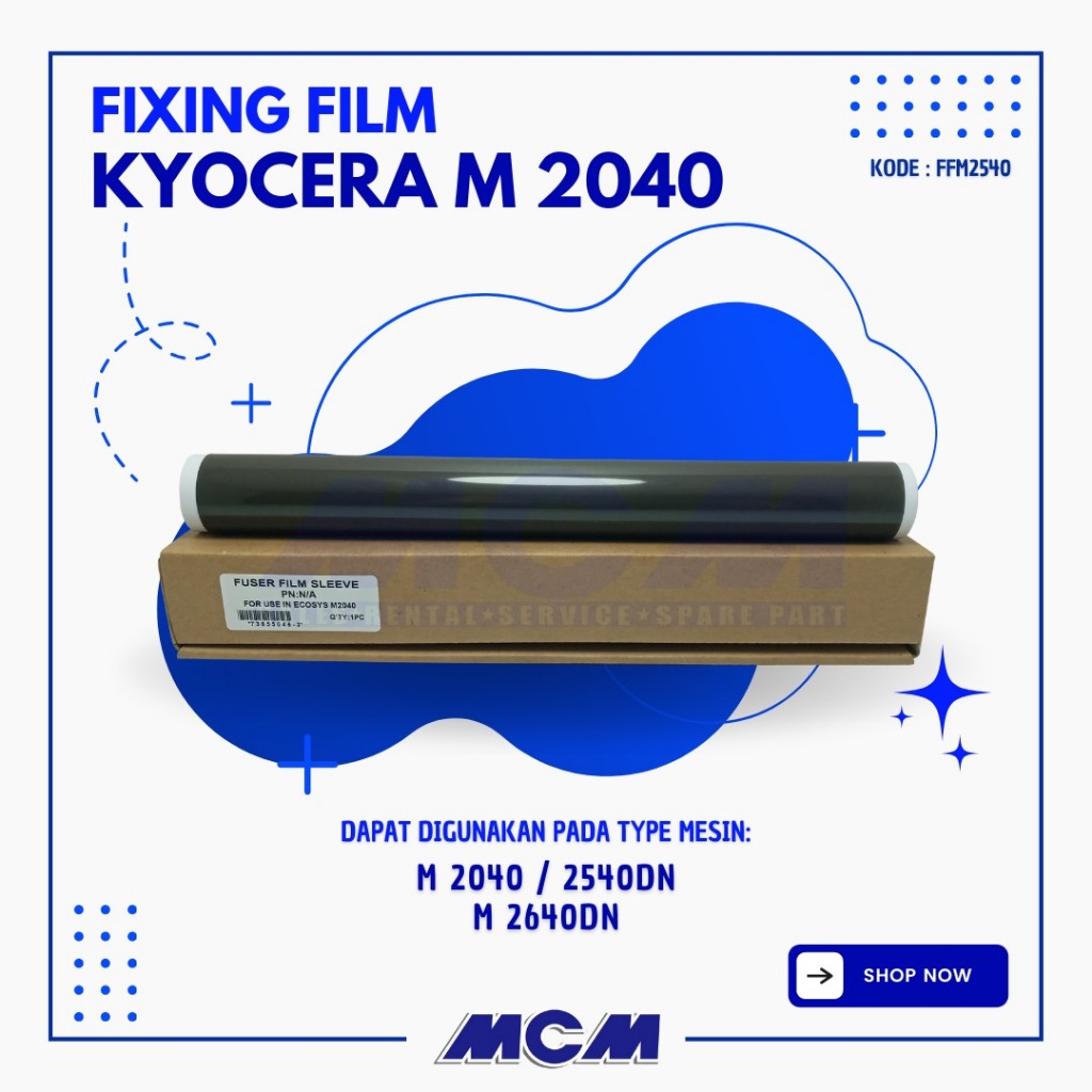 FIXING FILM MESIN FOTOCOPY KYOCERA M2040dn / M2540dn
