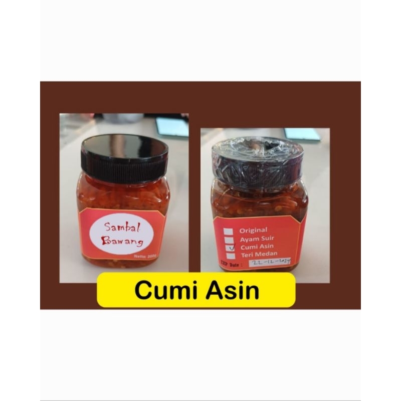 

Sambal Bawang Cumi Asin