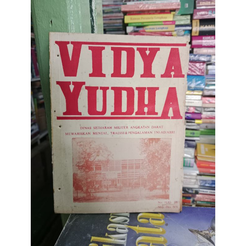 Majalah langka/ Vidya Yudha/no.14/th III/1971/ORIGINAL