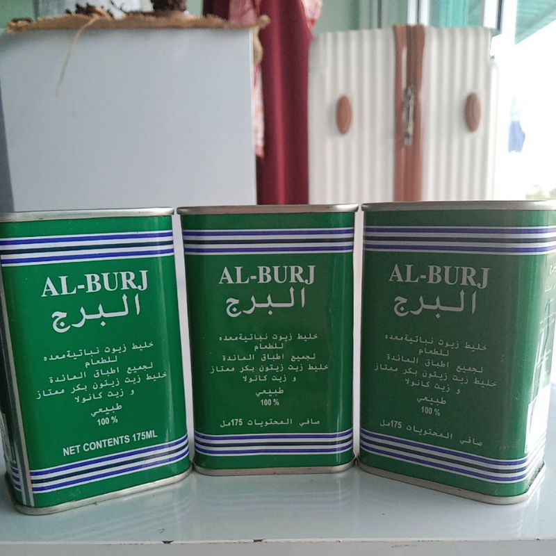

Minyak zaitun /olive oil Al-Burj, 100% import arab saudi