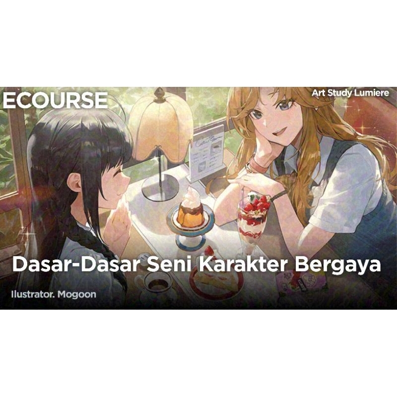 ECOURSE - Mogoon - Dasar-Dasar Seni Karakter Bergaya [ Kursus - Tutorial - E-Learning - E-Course - M