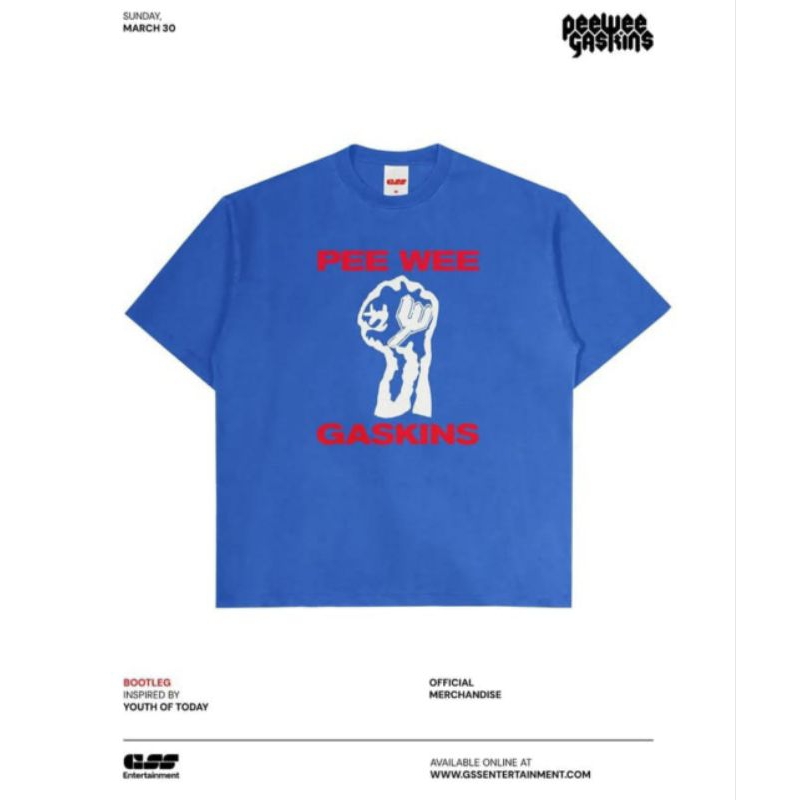 Kaos Music Merch PWG Original