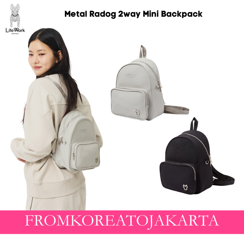 LFEWORK Metal Radog 2way Mini Backpack