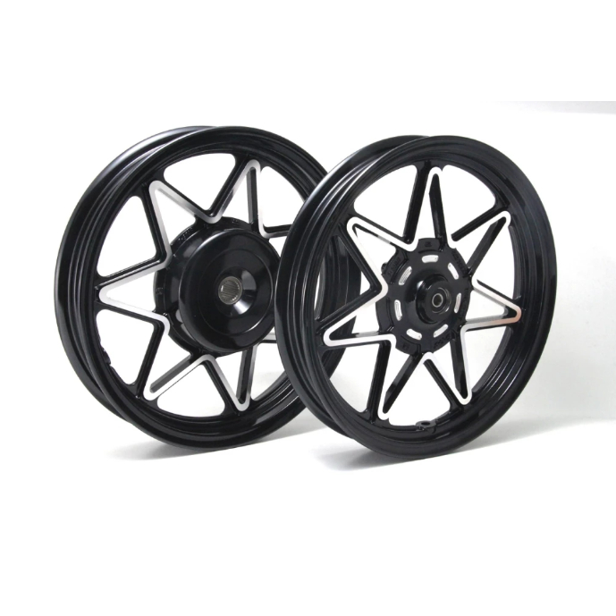 Velg Daytona Seven Star Beat, Beat Fi, Beat ESP, Scoopy, Vario110 Hitam