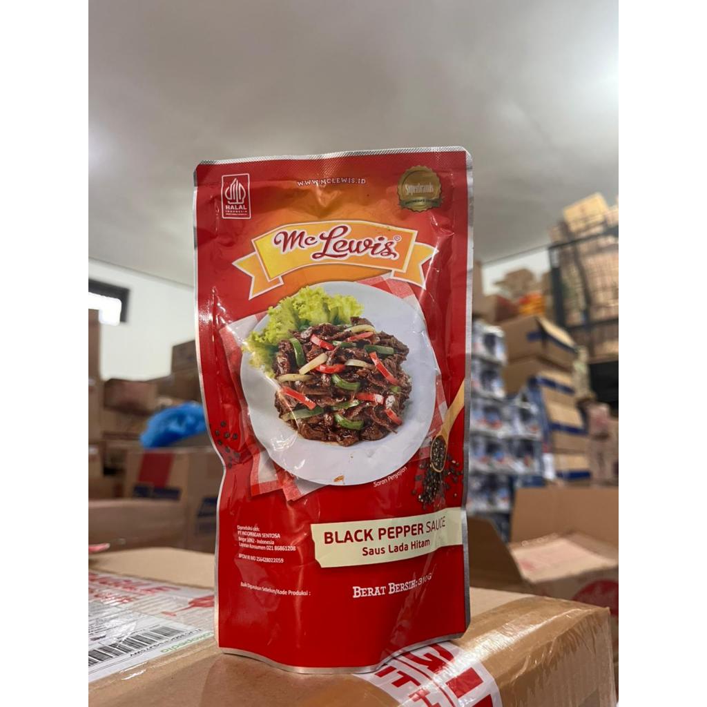 

Blackpepper Sauce Mc Lewis / Saus Lada Hitam Mc Lewis - 310 Gram