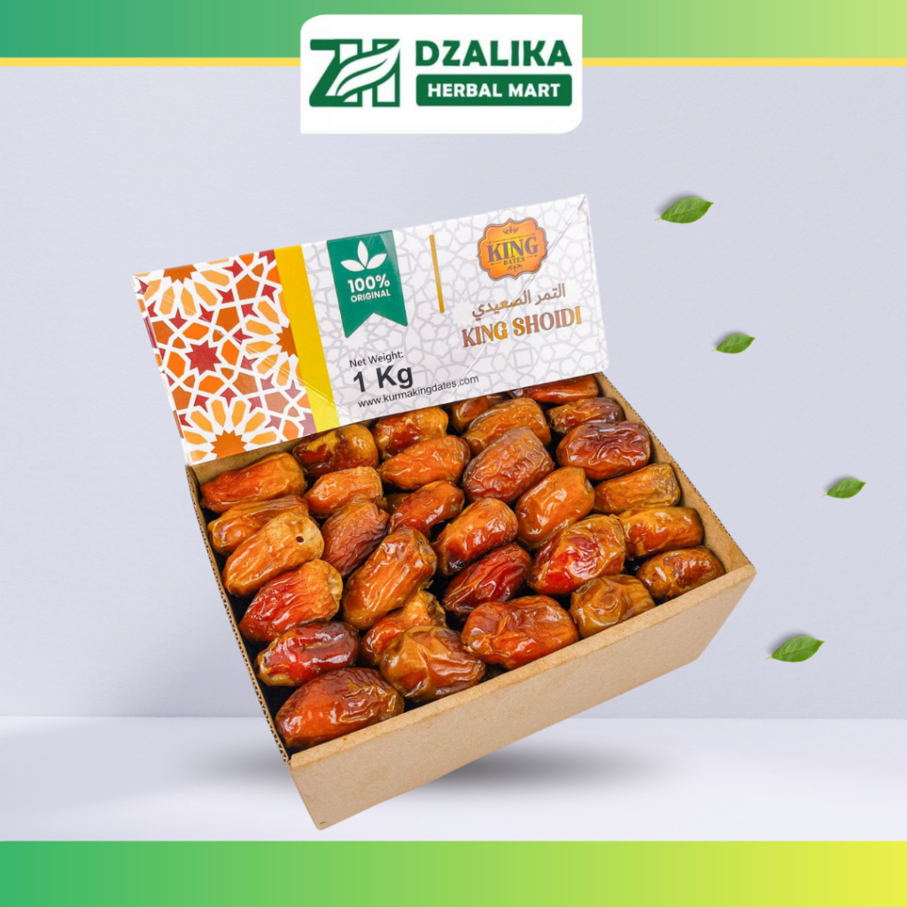 

KURMA SHOIDI 1KG |KURMA SYIFA KING SHOIDI|HALAN DAN SEHAT|MANIS LEGIT DAN BERTESTUR EMPUK|KURMA 1KG