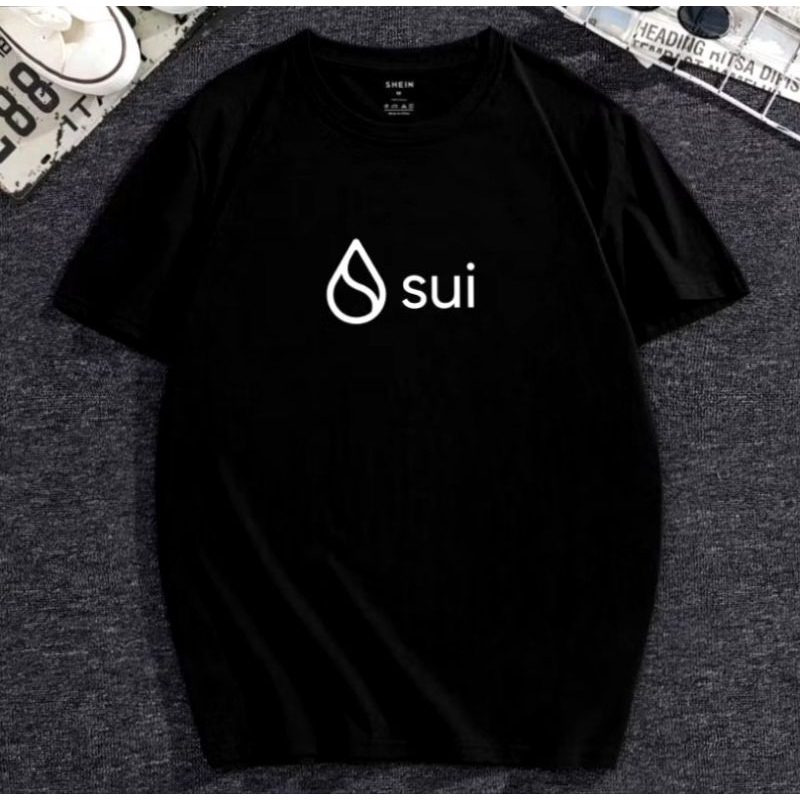 Kaos Crypto Sui Network/ Kaos Cryptocurrency/ Kaos Distro Pria Wanita