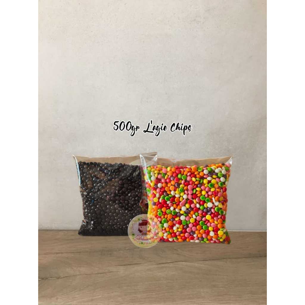 

.500gr Lagie Coklat Choco chip mini murah topping kue coklat chip warna warni enak (DS bgr)
