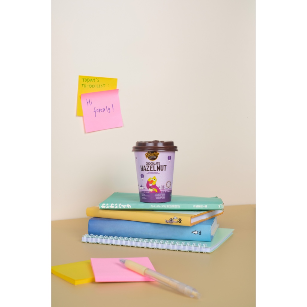 

Forestly Chocolate Hazelnut Cup 27 gram - Minuman Cokelat Bubuk