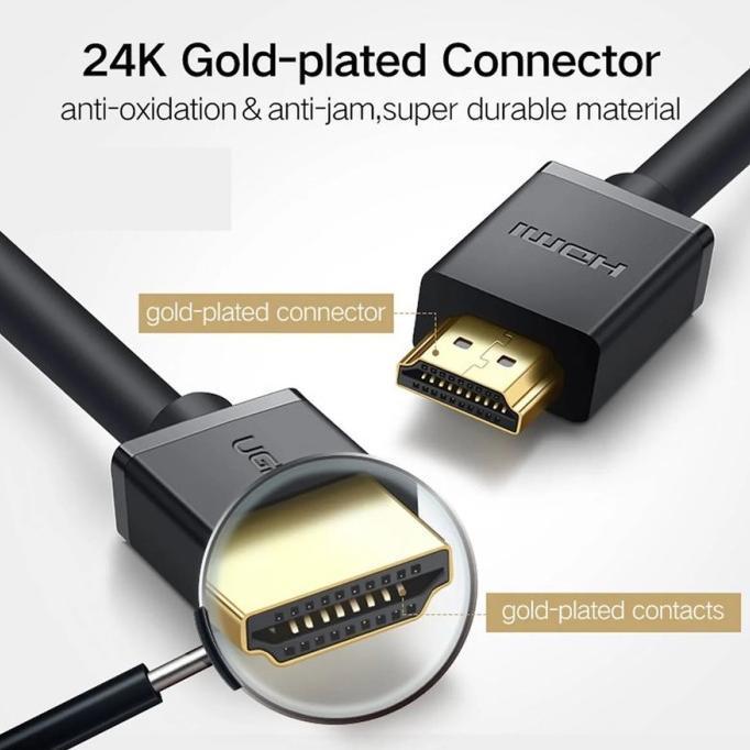 Terkini Ugreen Kabel Hdmi To Hdmi 4K 60Hz 18Gbps Ultra Hd 10 Meter 10110 - 4K 10Meter