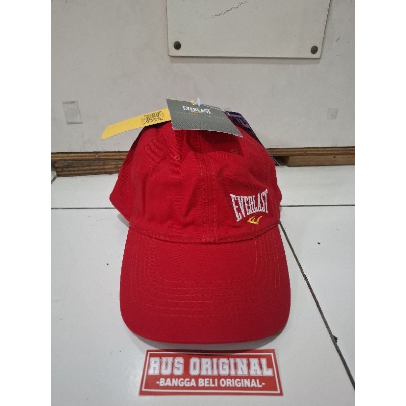 (ALL SIZE) topi everlast classic red original