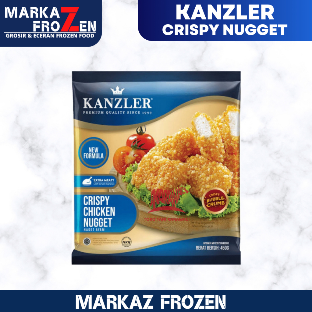 

KANZLER CRISPY CHICKEN NUGGET 450GR