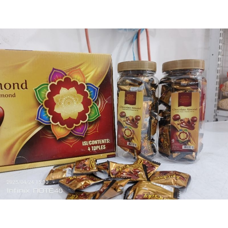 

Coklat Almond TOP QUEEN
