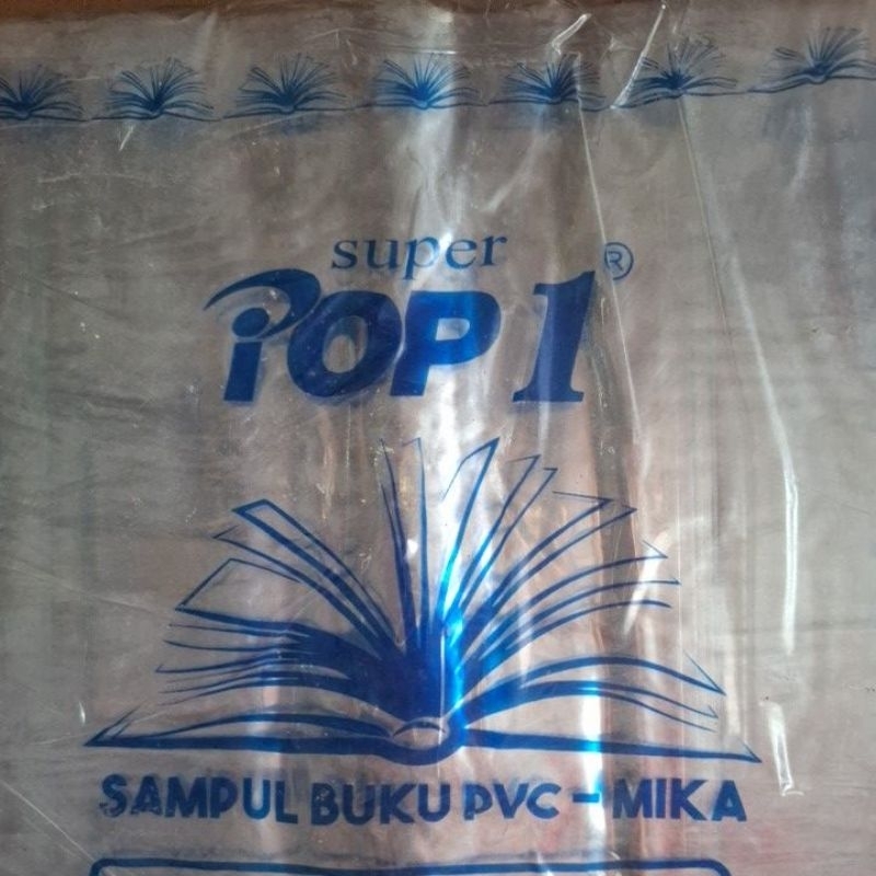 

(per 10 lembar)sampul plastik buku PVC MIKA size kwarto